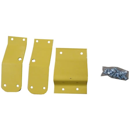 Aftermarket Seat Brackets 3 Piece Set Steel Yellow Fits John Deere 3020 7700 4000 4020 4430 SEN10-0125